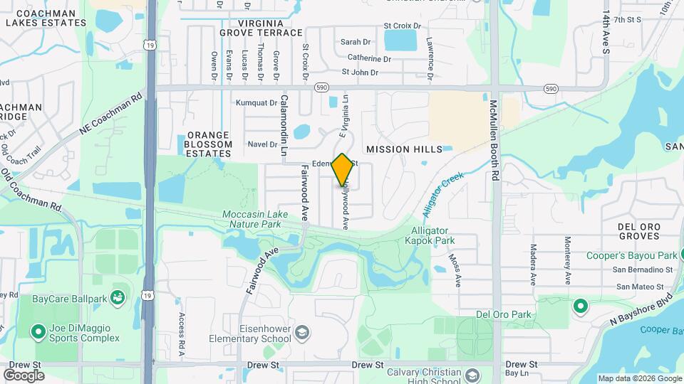 1132 Hollywood Ave Map and Location Details