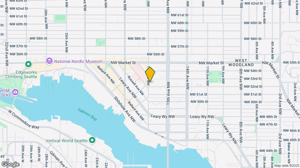 5200 17th Ave NW Map and Location Details