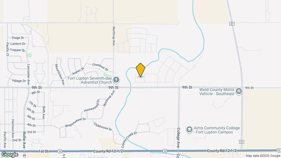 2161 Christina St Map and Location Details