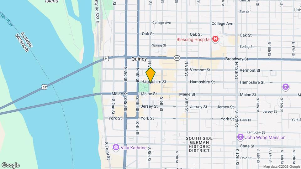 130 N 5th St, Unit 1 Map and Location Details