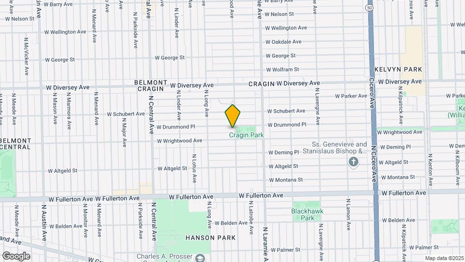 5301 W Drummond Pl Mapa y Detalles de la Ubicación