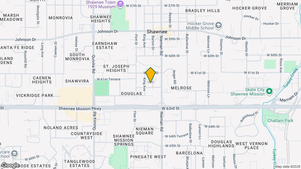 6017 Barton Ave Map and Location Details