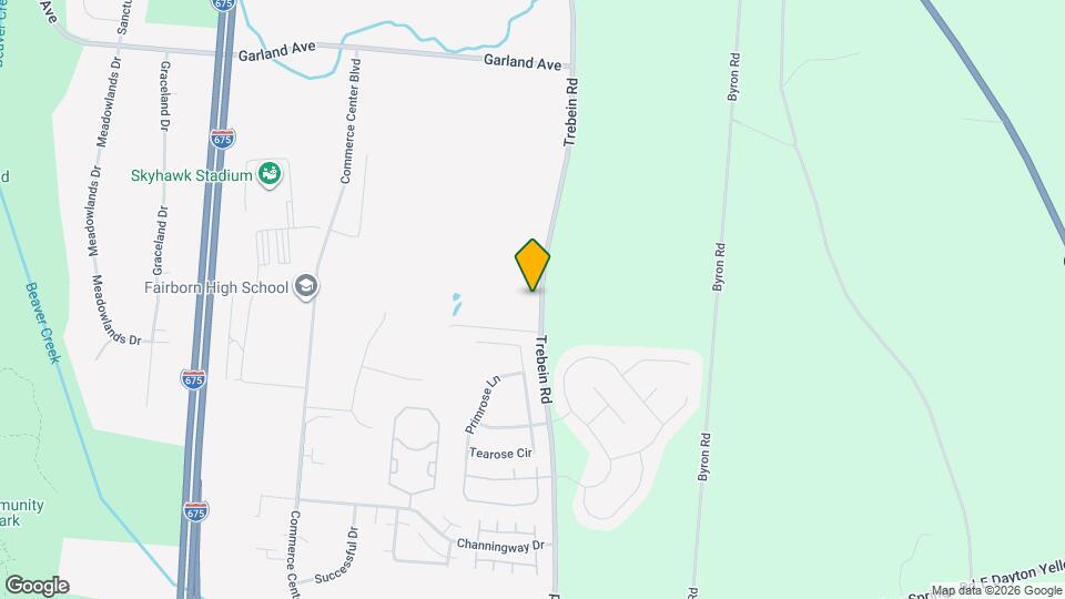 1525 Trebein Rd Map and Location Details