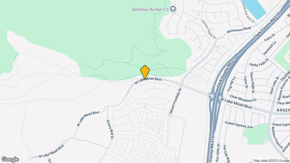 11640 Desert Hollow Avenue Map and Location Details