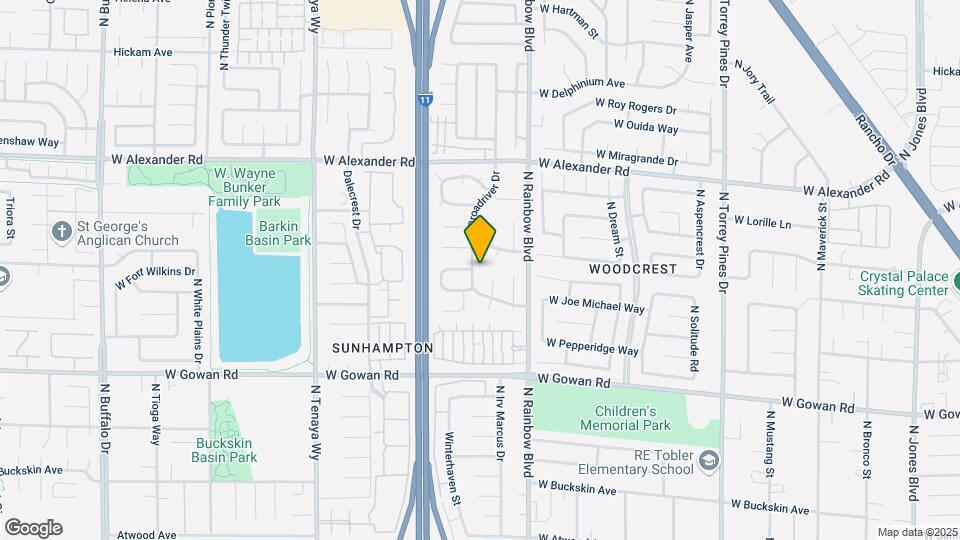 3749 N Broadriver Dr Map and Location Details
