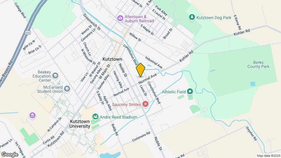 Kutztown Gardens Mapa y Detalles de la Ubicación