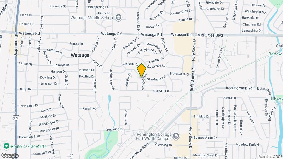 5901 Stardust Dr S Mapa y Detalles de la Ubicación