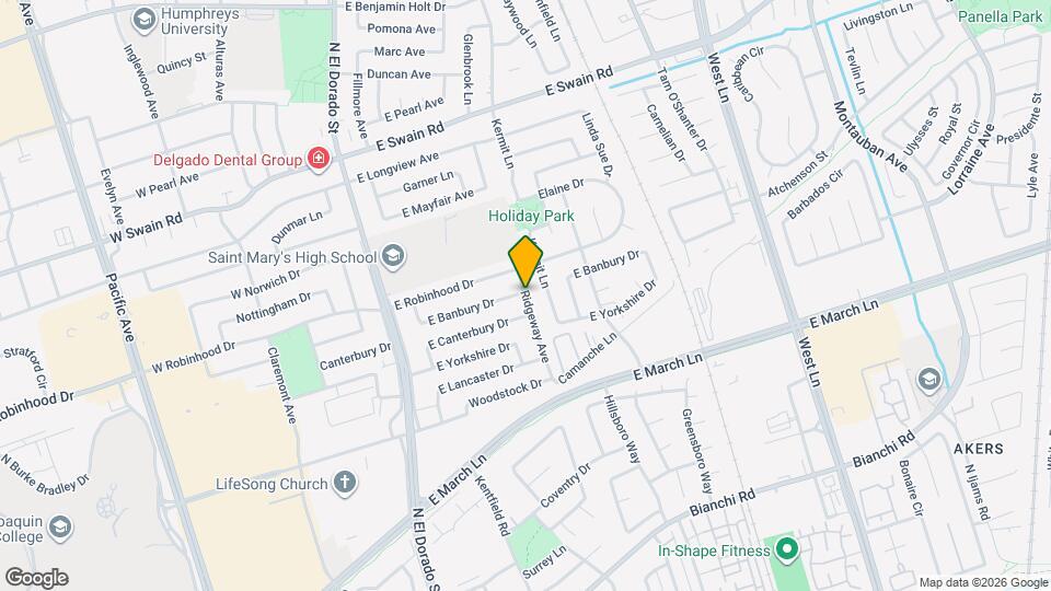 5503 Ridgeway Ave Mapa y Detalles de la Ubicación