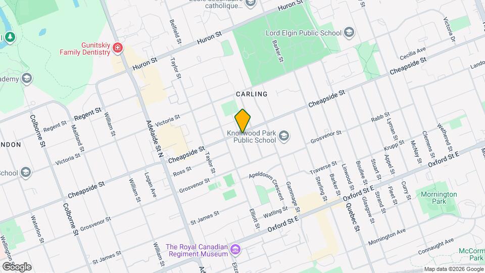 118 Brampton Rd Map and Location Details