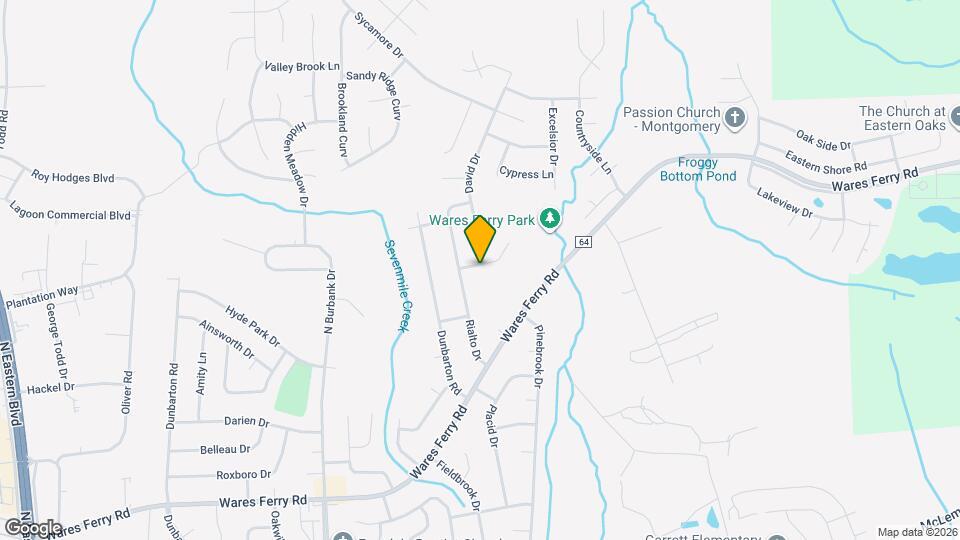 6308 Tioga Rd Map and Location Details