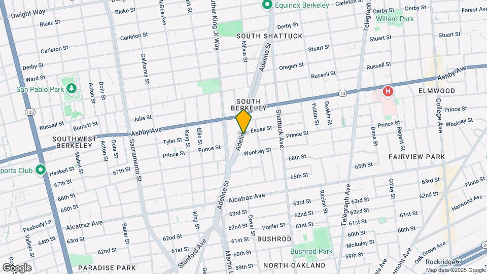 3055-3061 Adeline St Map and Location Details