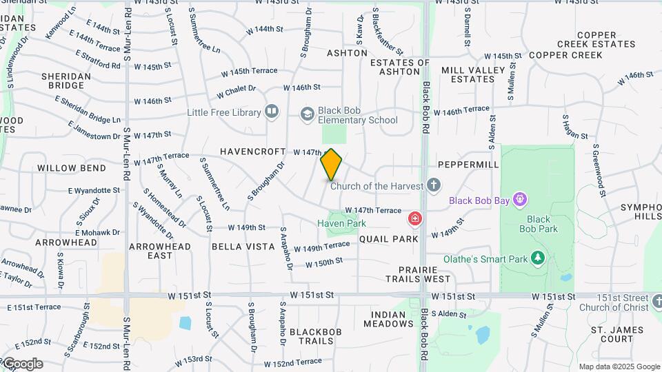14713 S Seminole Dr Map and Location Details