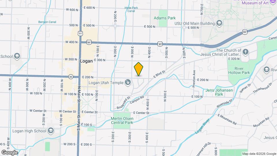 337 N 200 E Map and Location Details