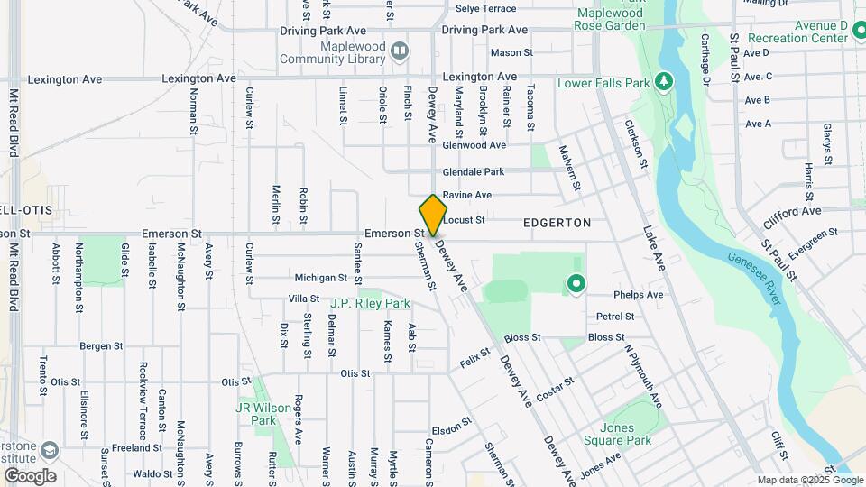483-501 Dewey Ave-Unit -487 #3 Map and Location Details