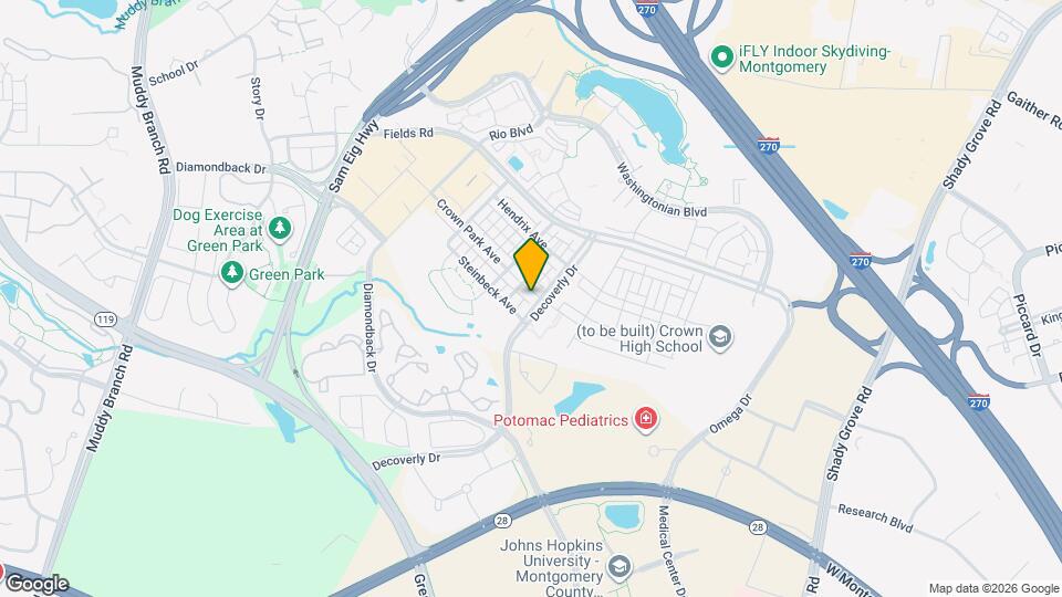 727 Crown Park Ave Mapa y Detalles de la Ubicación