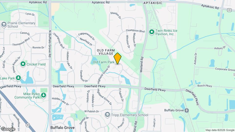 1239 S Wellington Ct Map and Location Details