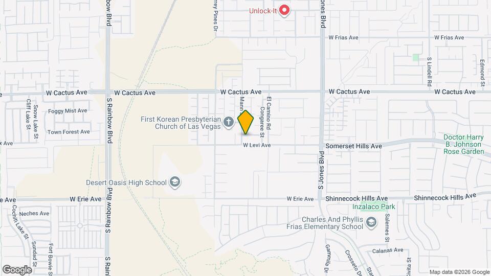 6389 Thunder Gulch Ave Mapa y Detalles de la Ubicación