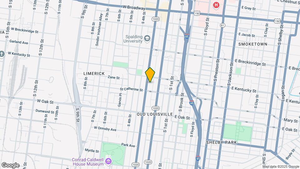 1019 S 3rd St Map and Location Details