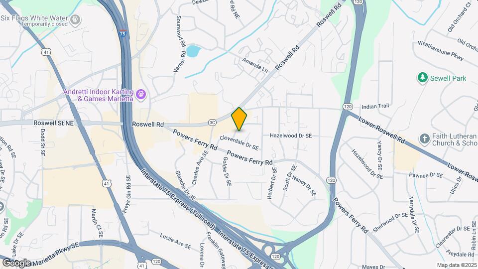 1532 Rosewood Cir SE Map and Location Details