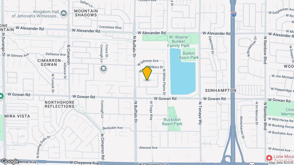 7509 W Copper Crown Ct Map and Location Details