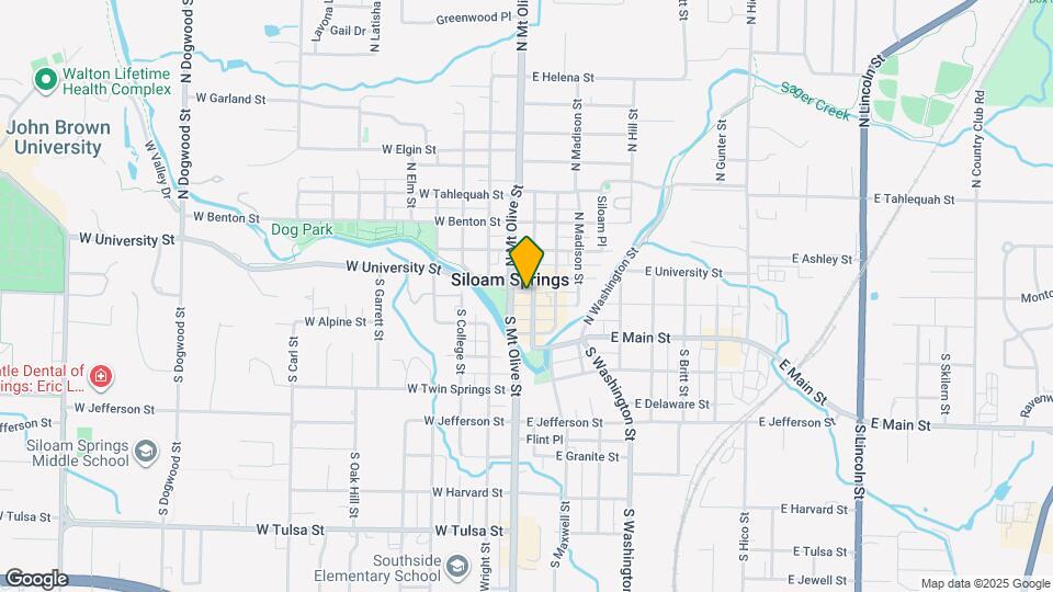 116 N Broadway St Map and Location Details