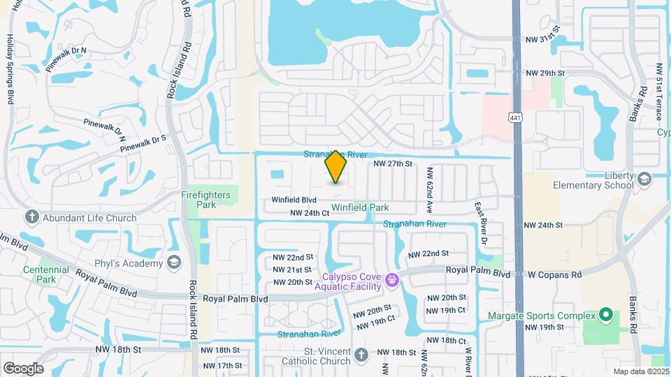 6505 Winfield Blvd Map and Location Details