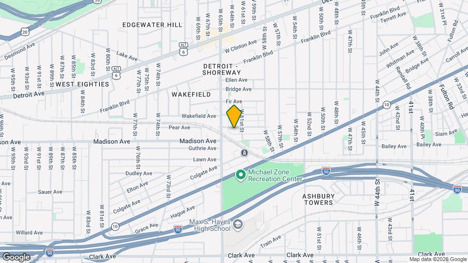 6209 Pear Ave Map and Location Details