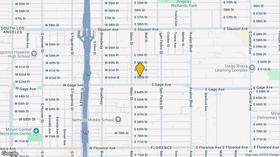 128 E 62nd St Map and Location Details