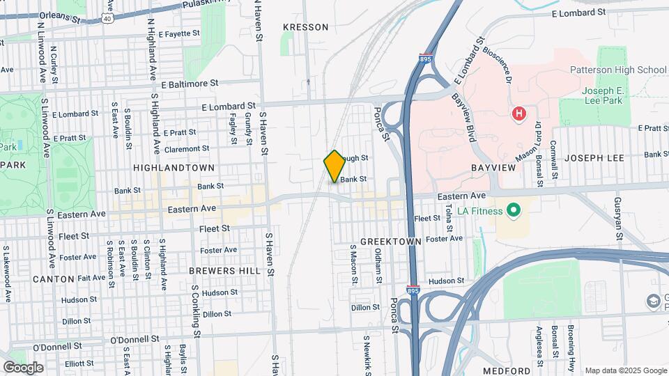 416 S Lehigh St Map and Location Details