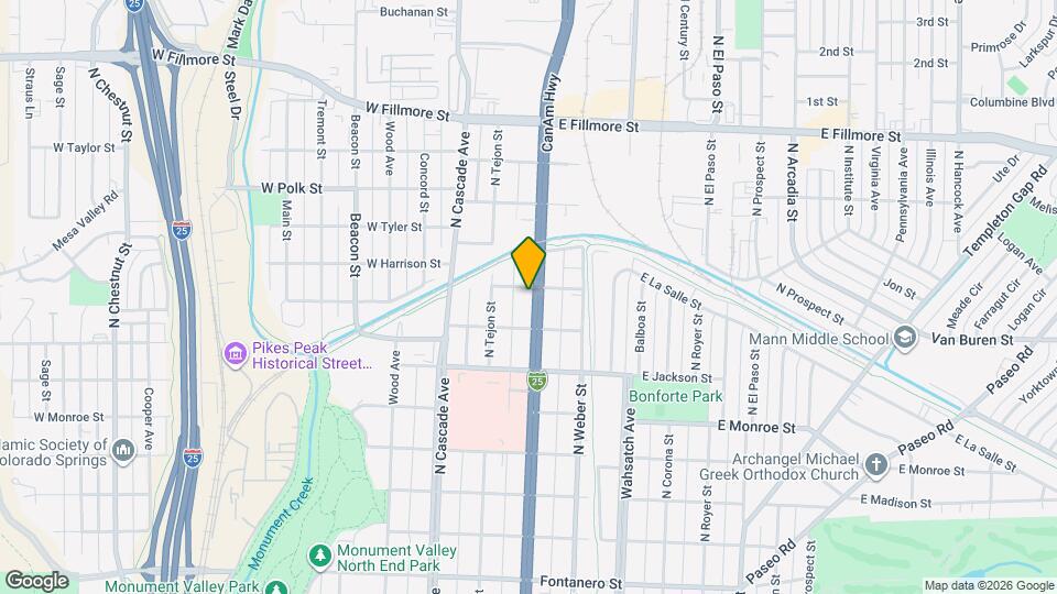 2530 N Nevada Ave Map and Location Details