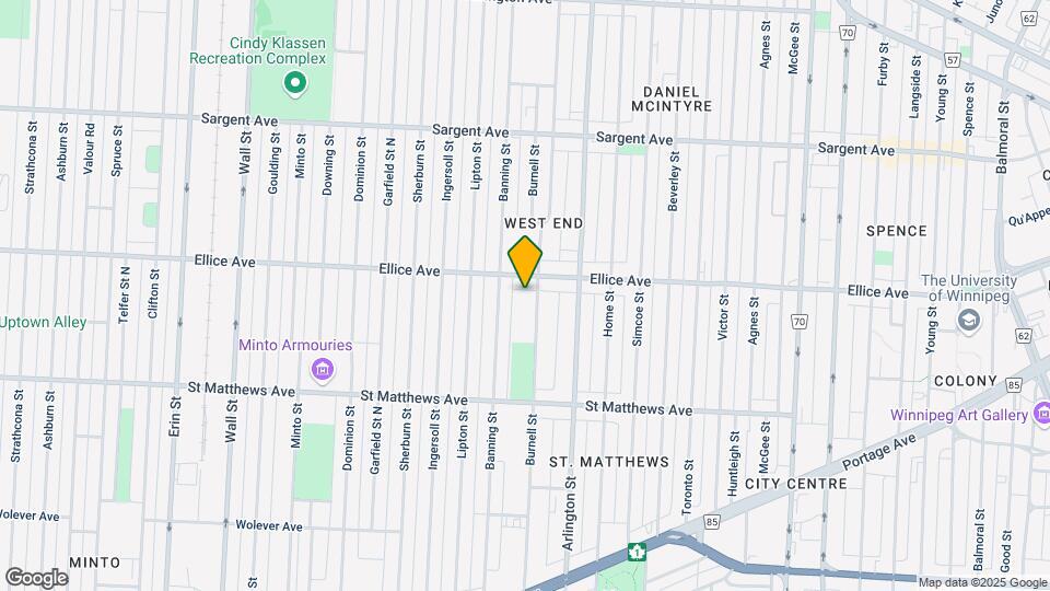 520 Burnell St Map and Location Details