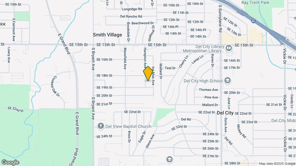1920 Hampton Ave Map and Location Details