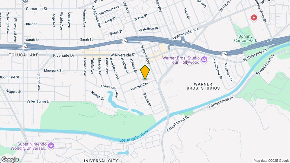 4131 Warner Blvd Map and Location Details