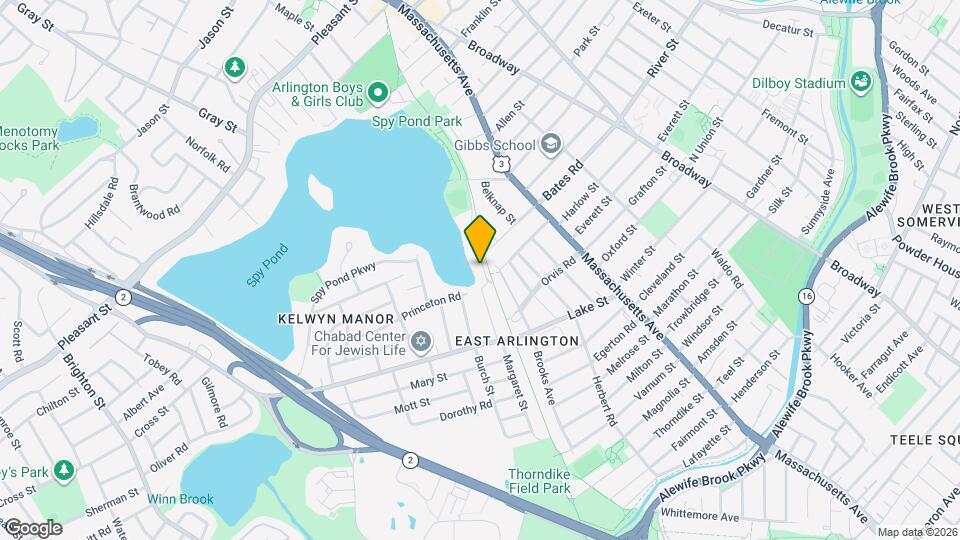 18 Hamilton Rd Map and Location Details