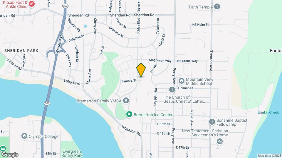 2503 Filbert Ave Map and Location Details