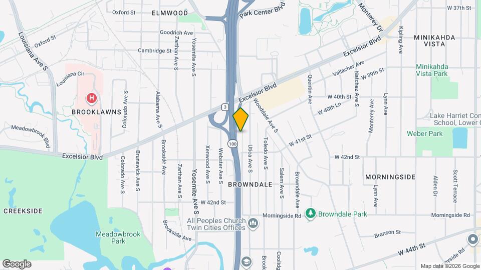 4059 Vernon Ave S Map and Location Details