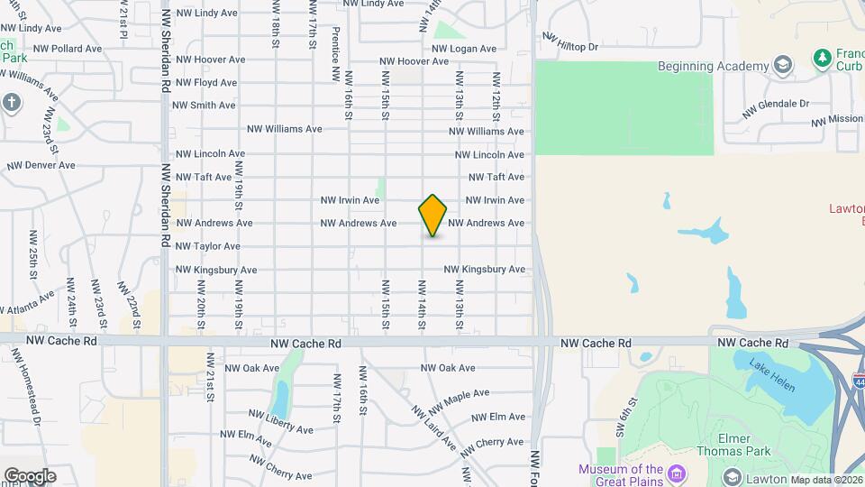 1313 NW Taylor Ave Map and Location Details