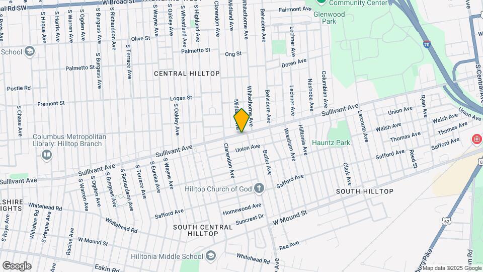2175 Sullivant Ave Mapa y Detalles de la Ubicación