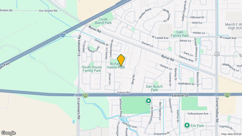 1402 Parkington Ln Map and Location Details