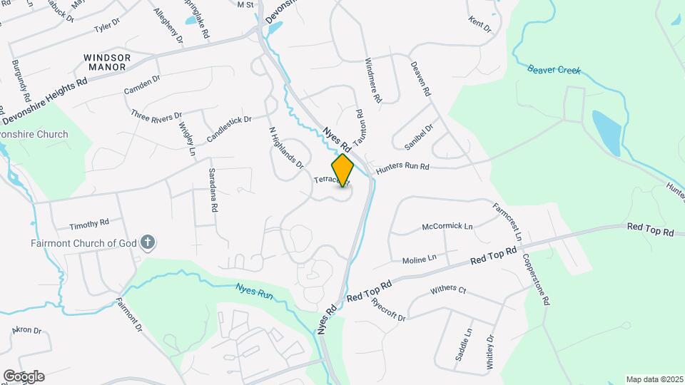 6437 Terrace Ct Map and Location Details