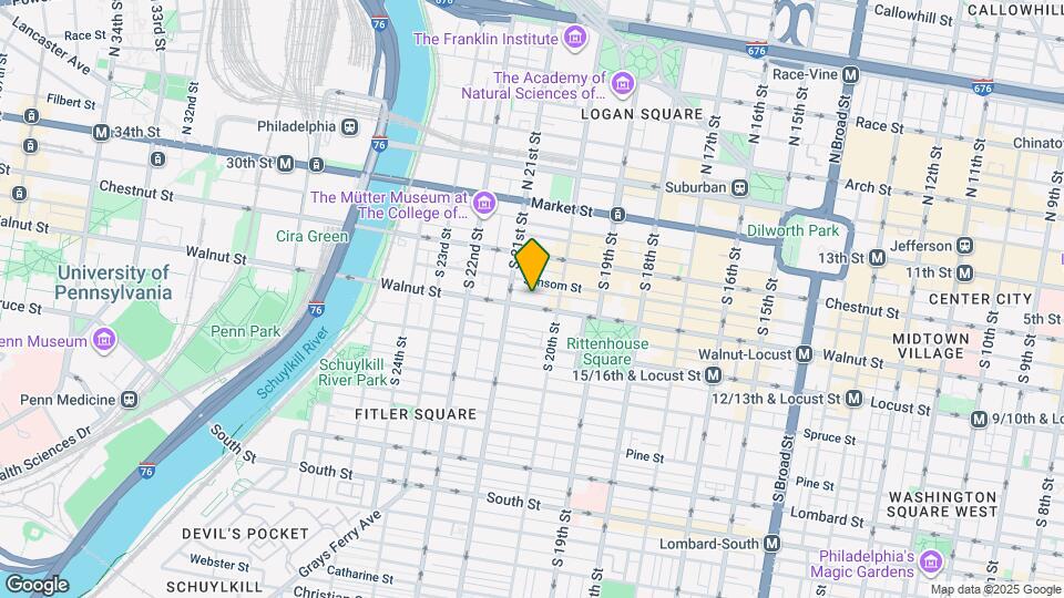 2029 Walnut St Map and Location Details