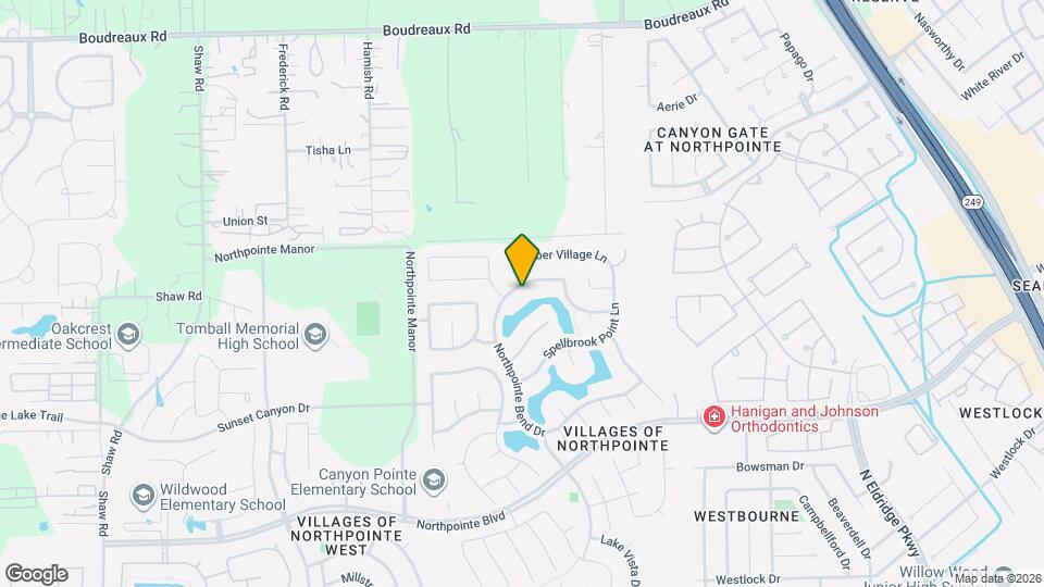 12846 Northpointe Bend Dr Map and Location Details