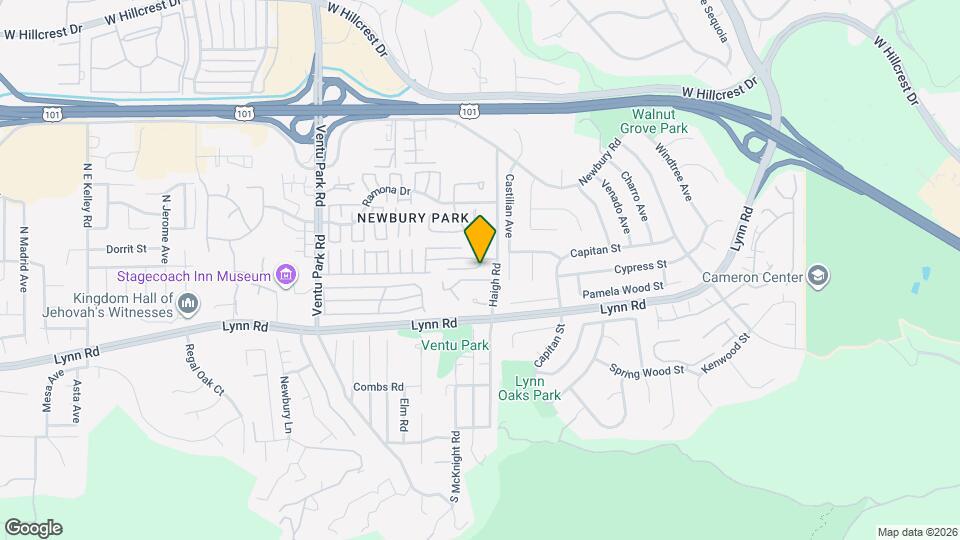 1036 Pan Ct Map and Location Details