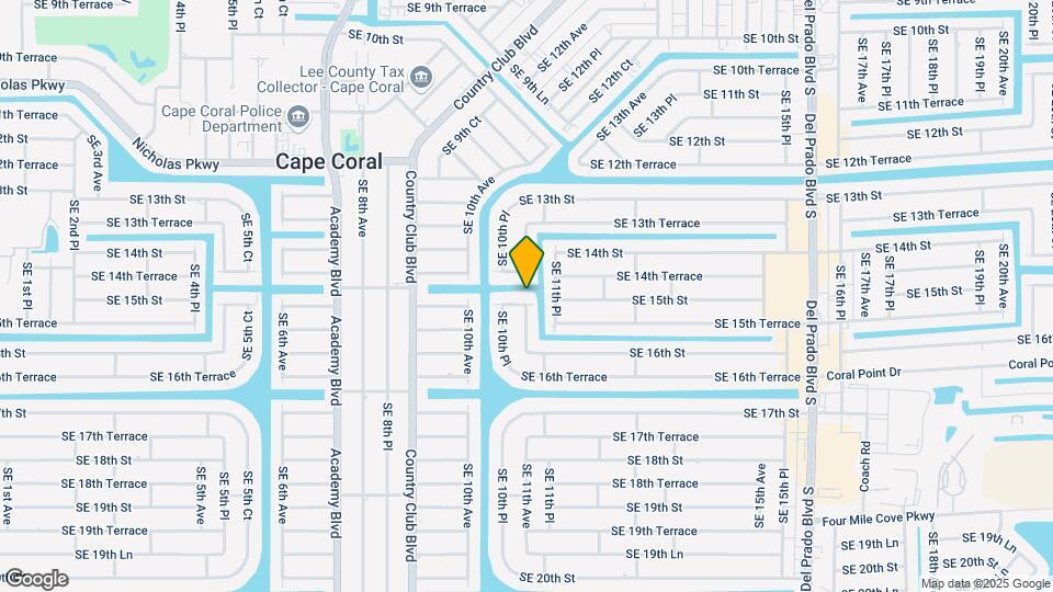 1023 SE 15th St Mapa y Detalles de la Ubicación