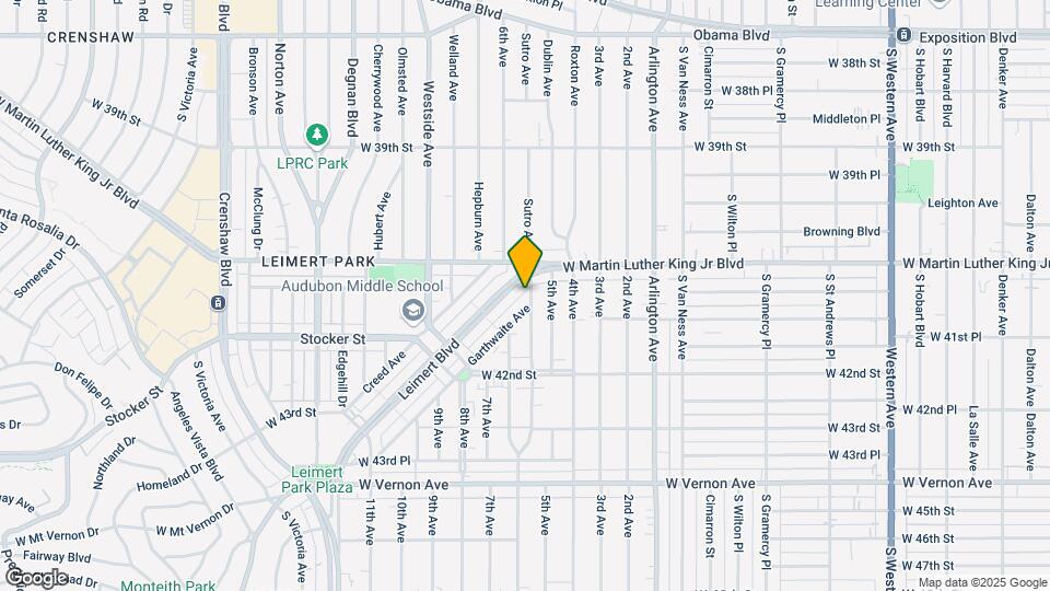 4063 Sutro Ave Map and Location Details