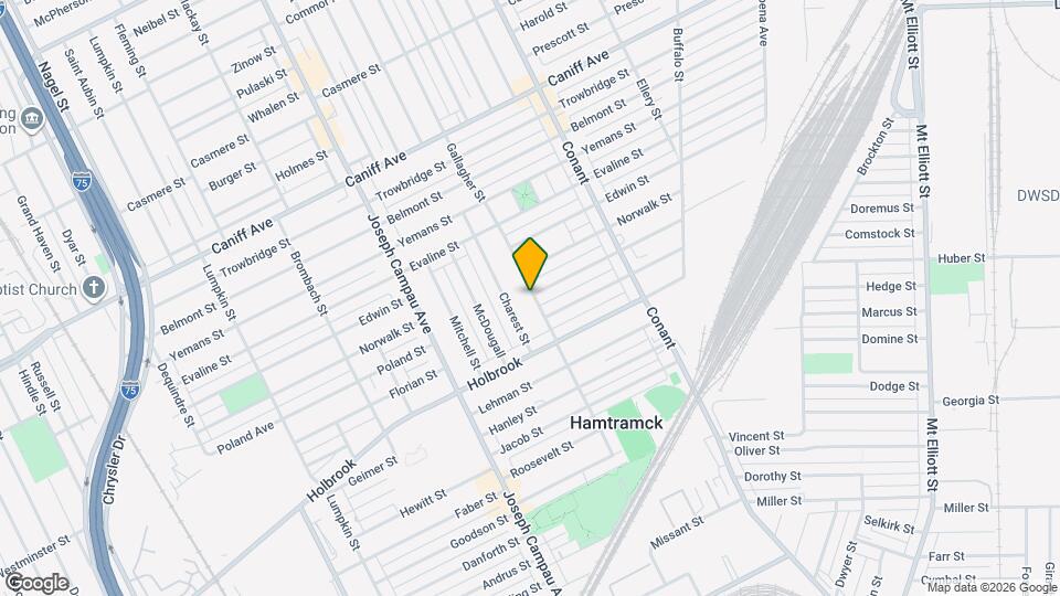 9451 Gallagher St Map and Location Details