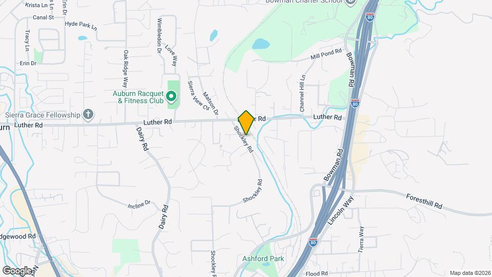 630 Shockley Rd Map and Location Details