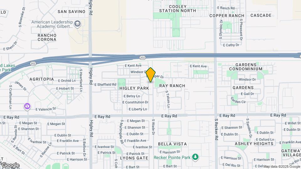 1397 S Ponderosa Dr Mapa y Detalles de la Ubicación