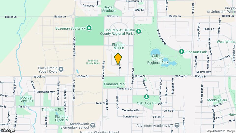 1415 Windrow Dr Map and Location Details