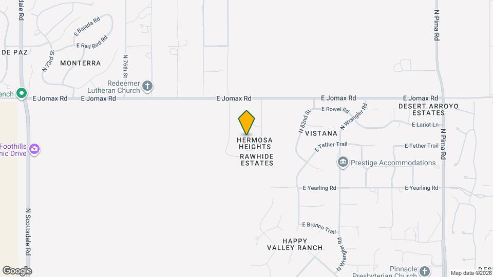 8044 E Tether Trail Map and Location Details